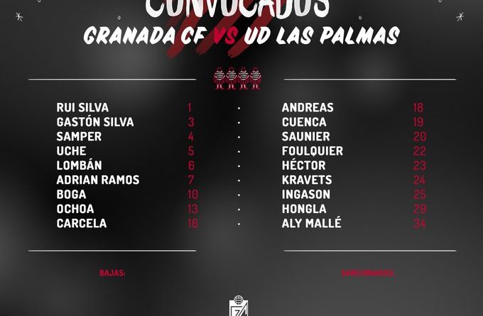 CONVOCATORIA ANTE LAS PALMAS