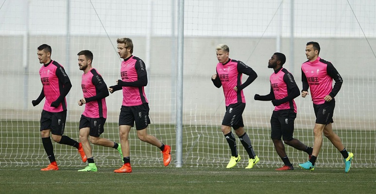 Entreno tras eibar