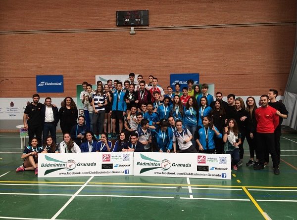 BADMINTON Campeonatos de Andalucía Sub 15 y Sub