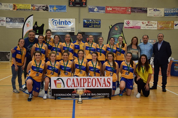 CP AGUSTINOS CADETE FEMENINO CAMPEON ANDALUCÍA