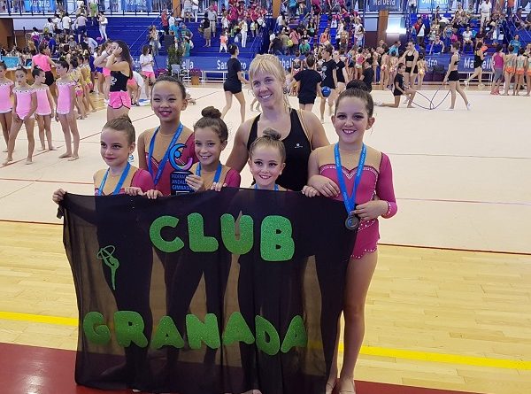 Club granada ritmica oro