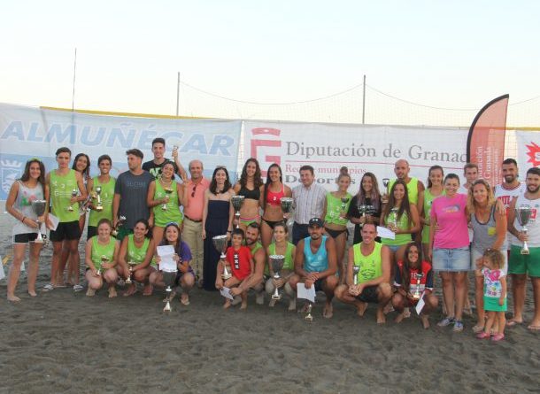 GALARDONADOS ALMUÑECAR TERCERA PRUEBA CIRCUITO VOLEY PL 610x450
