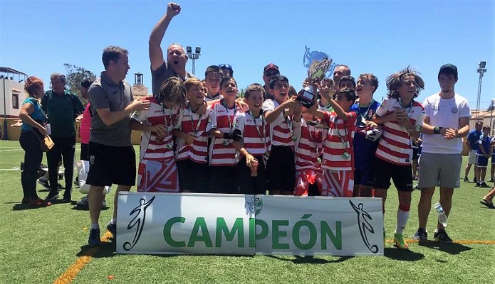 GCF2 ALEVÍN CAMPEÓN ANDALUCIA