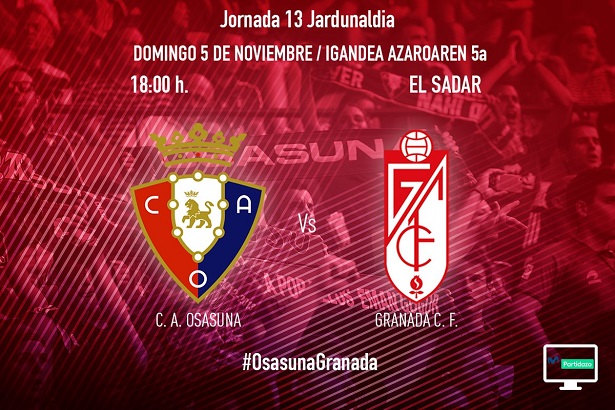 CARTEL OSASUNA VS GRANADA
