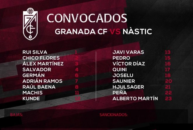 CONVOCATORIA NASTIC