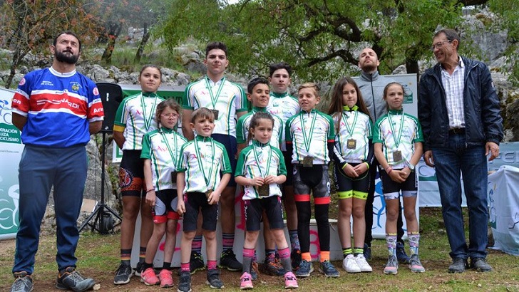 Campeonato Andalucía BTT Rally Escuelas 2018 crónica