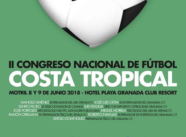 Cartel II Congreso Nacional de Fútbol Costa Tropical
