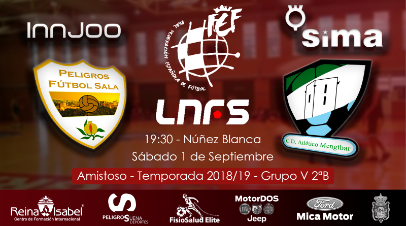 Pretemporada segundo test pabellón municipal de deportes núñez blanca zaidin granada sima pfs club deportivo atlético mengíbar 1 septiembre 2018 19 30 horas.jpg