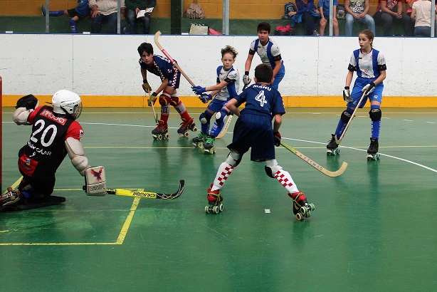 El Patin Cajar alevin fue muy superior