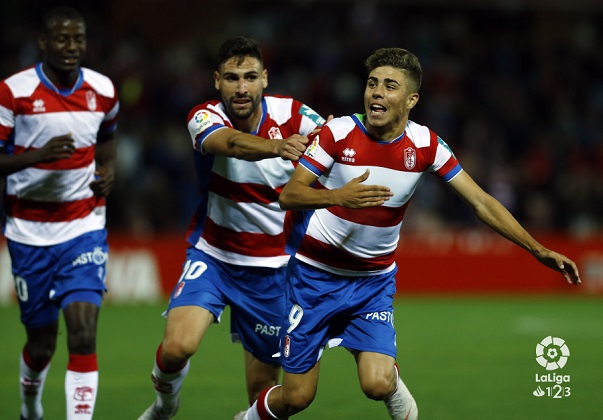 Pozo celebra gol mallorca
