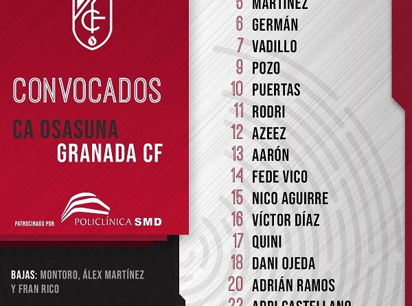Convocados al sadar