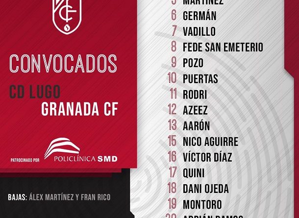 LISTA LUGO