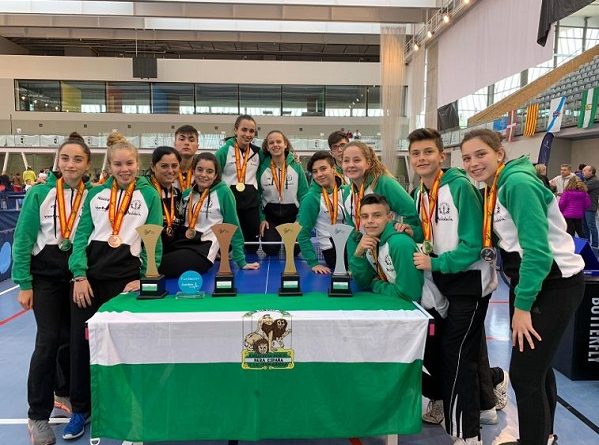 Seleccion andaluza del campeonato del España de tenis de mesa edad escolar, Alcazar de San Juan