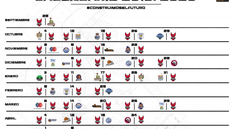 CALENDARIO 2019