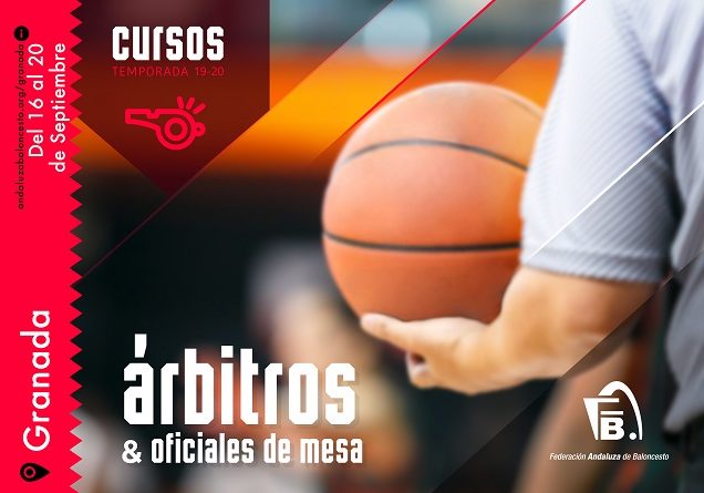 Cartel Cursos Arbtros Granada