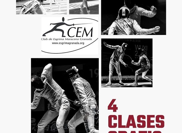 4 CLASES DE ESGRIMA GRATIS EN MARACENA