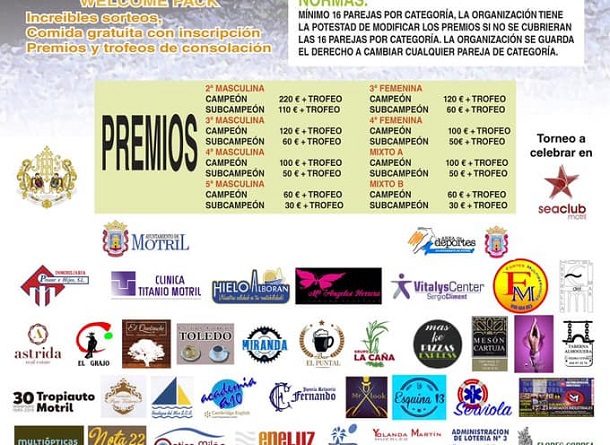 TORNEO PÁDEL.