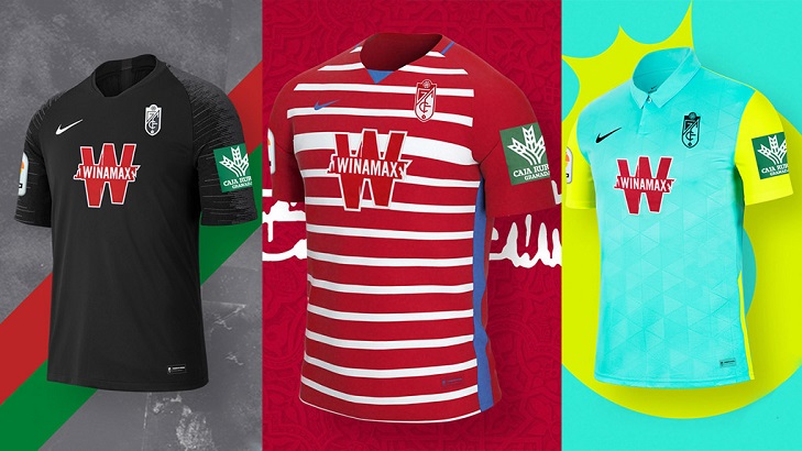 Equipaciones nike de granada cf 2020