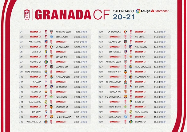 Calendario 20 21 gcf