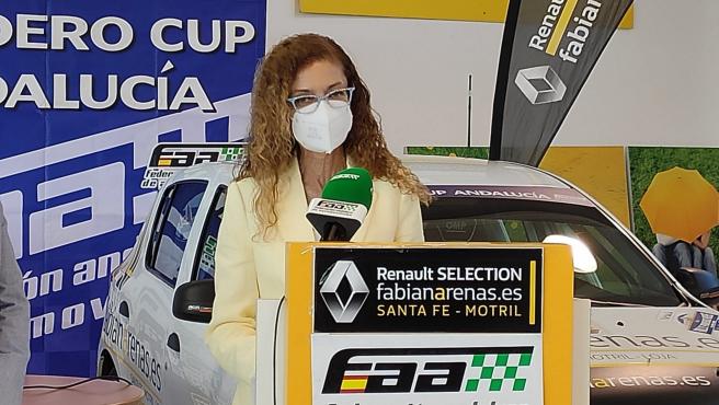 La delegada de deportes de la junta en granada ana dolores berrocal