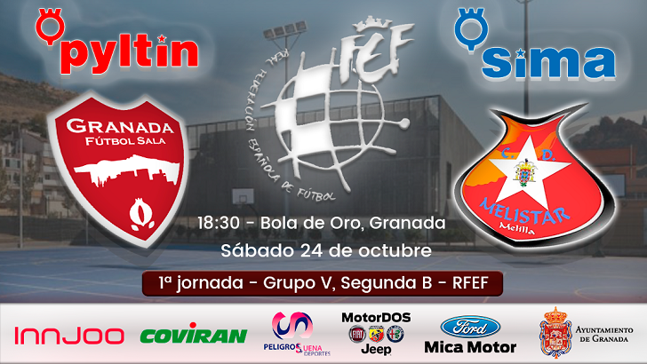 1ª jornada sima granada melistar bola de oro sábado 24 octubre