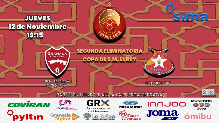 PREVIA 2ª Ronda Copa del Rey SIMA Granada FS vs CD Melistar FS
