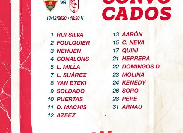 CONVOCATORIA ELCHE