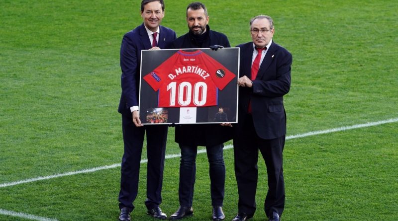 Diego martinez 100 partidos